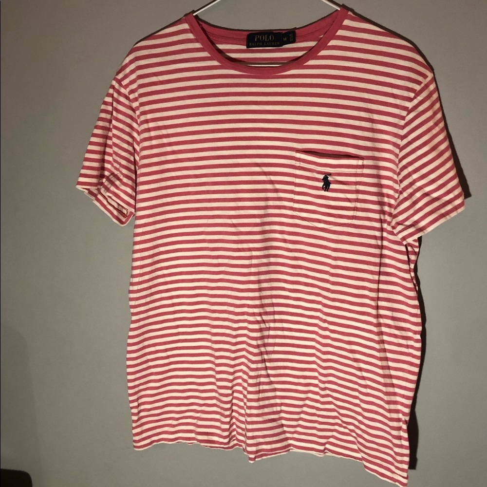 Red striped Polo T-Shirt